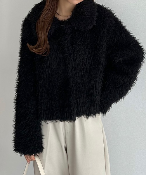 「callautia」 ジャケット SMALL アイボリー レディース_画像6