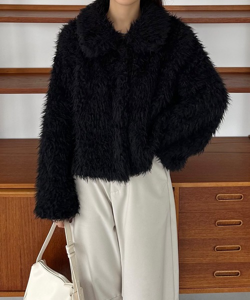 「callautia」 ジャケット SMALL アイボリー レディース_画像7