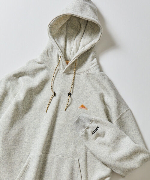 「FREAK'S STORE」 「KELTY」プルオーバーパーカー LARGE チャコールグレー メンズ_画像6