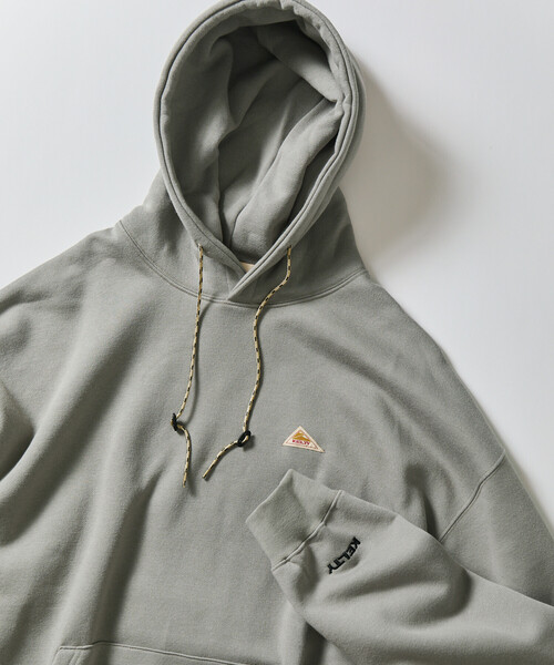 「FREAK'S STORE」 「KELTY」プルオーバーパーカー LARGE チャコールグレー メンズ_画像8