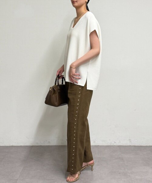 Loungedress（ラウンジドレス） ニット セーター 「3色展開」ガーター