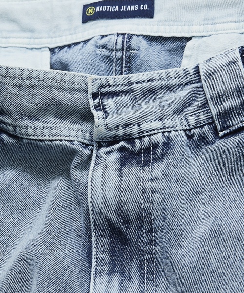 「NAUTICA」 デニムパンツ MEDIUM ブラック メンズの画像