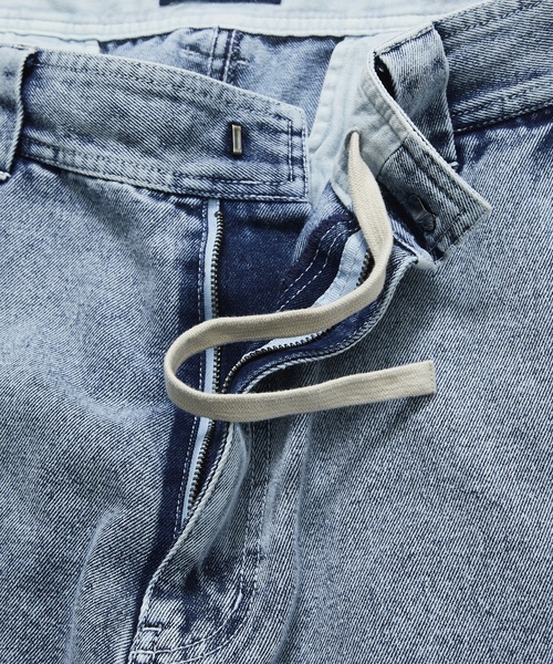 「NAUTICA」 デニムパンツ MEDIUM ブラック メンズの画像
