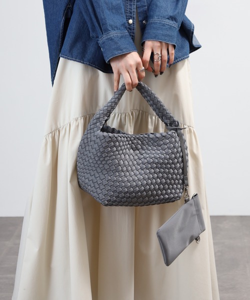 QUAY ハンドバッグ メッシュ バッグ 2way ネオプレーン : ZOZOTOWN