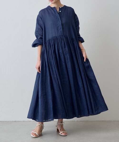 「BEARDSLEY」 長袖ワンピース 0 ブラック レディースの画像