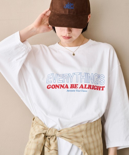 tシャツ 「KHA:KI / カーキ」7th TEE -E.G.B.A- レディースの画像