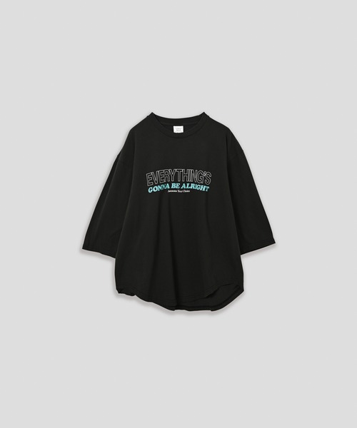 tシャツ 「KHA:KI / カーキ」7th TEE -E.G.B.A- レディースの画像