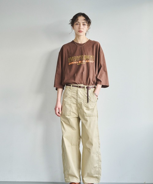 tシャツ 「KHA:KI / カーキ」7th TEE -E.G.B.A- レディースの画像