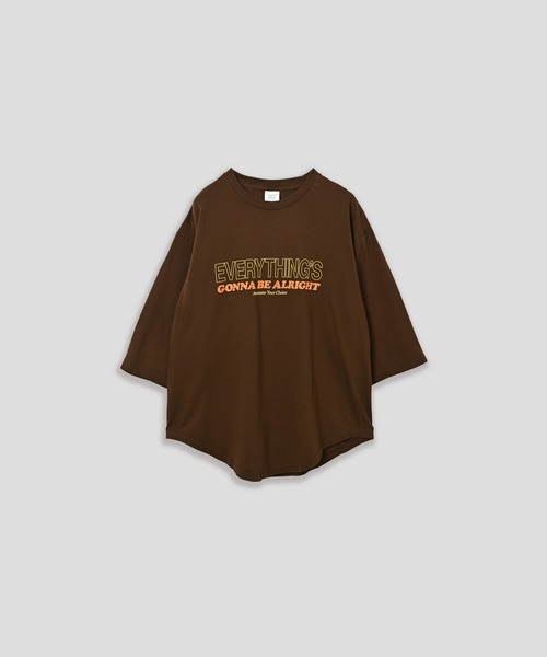 tシャツ 「KHA:KI / カーキ」7th TEE -E.G.B.A- レディースの画像