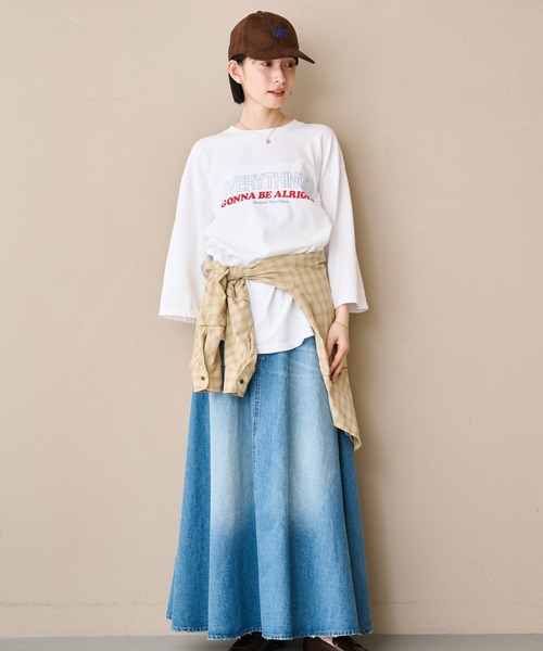 tシャツ 「KHA:KI / カーキ」7th TEE -E.G.B.A- レディースの画像