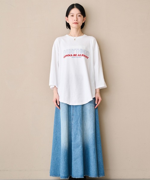 tシャツ 「KHA:KI / カーキ」7th TEE -E.G.B.A- レディースの画像
