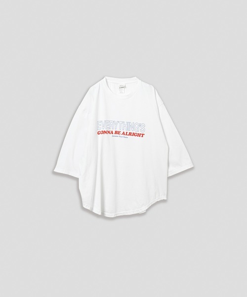 tシャツ 「KHA:KI / カーキ」7th TEE -E.G.B.A- レディースの画像