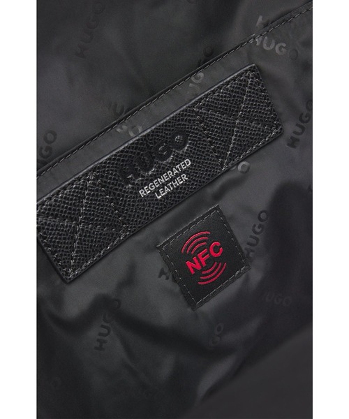 HUGO デイバック リュック バックパック シルバートーン ディテール