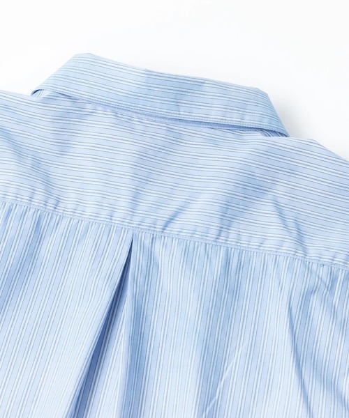 Anachronorm LINEN S S RESIZE OPEN COLLAR SHIRT