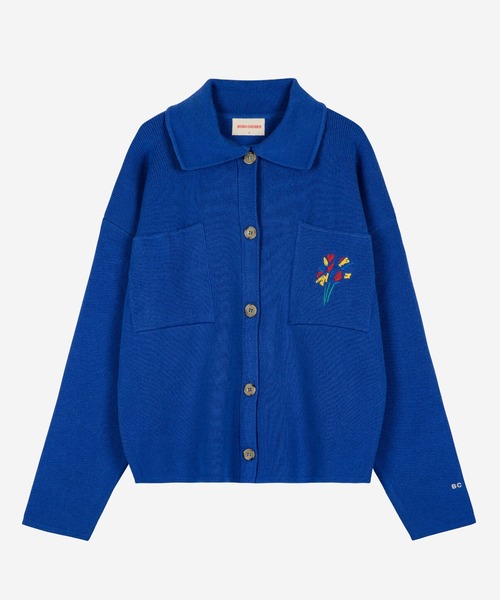 「BOBO CHOSES」 カーディガン M ブルー レディース_画像7