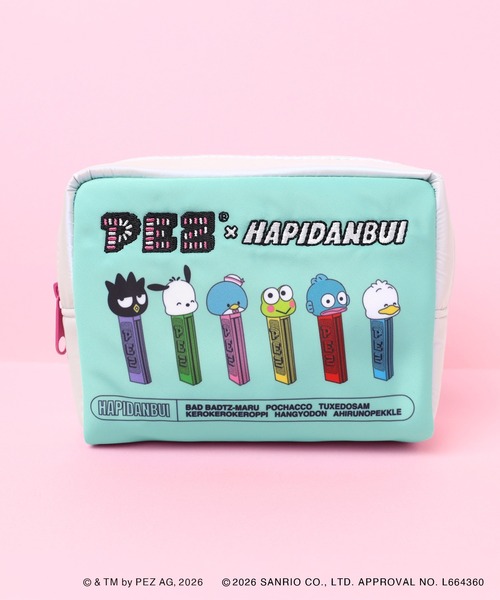 sanrio（サンリオ） ポーチ PEZ×HAPIDANBUI/ボックスポーチ レディース