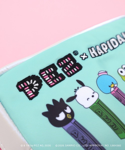 sanrio（サンリオ） ポーチ PEZ×HAPIDANBUI/ボックスポーチ レディース