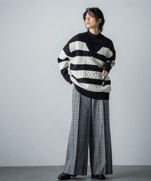 「MAYSON GREY」 スラックス L グレー レディース_画像5