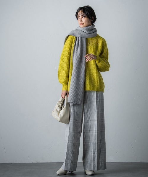 「MAYSON GREY」 スラックス L グレー レディース_画像9