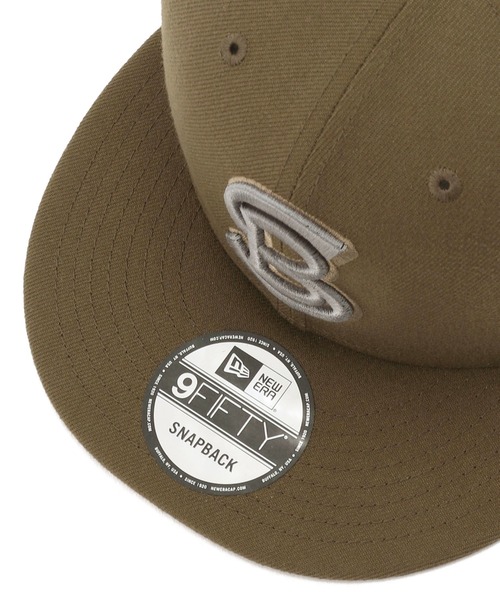 「NEW ERA」 キャップ「schottコラボ」 F カーキ メンズ_画像4