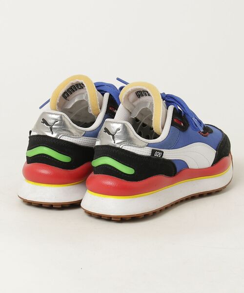 PUMA（プーマ） ローカットスニーカー 22cm ブルー レディース