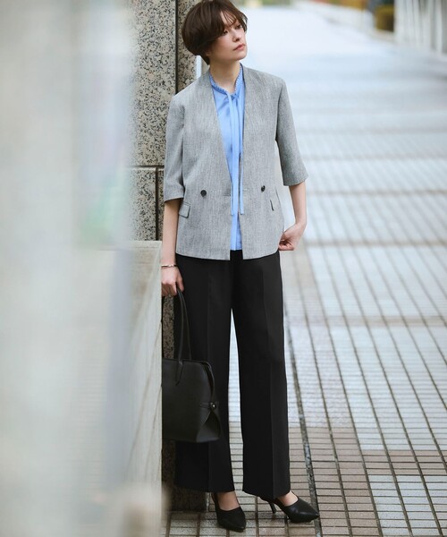 ICB（アイシービー） ブラウス シャツ 「新色追加・CLASSY.掲載