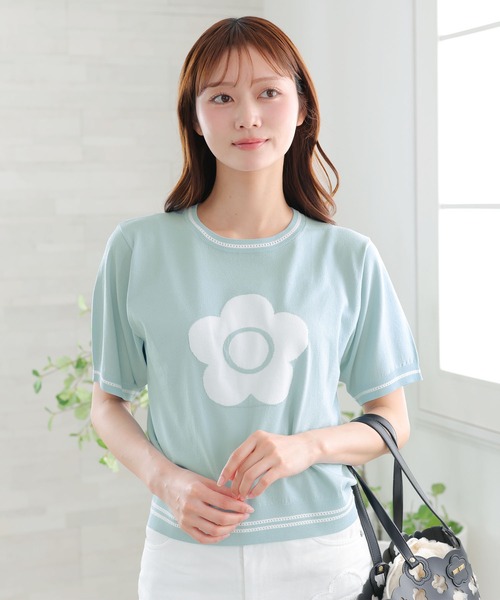 MARY QUANT（マリークヮント） tシャツ 半袖 マリークワント デイジー