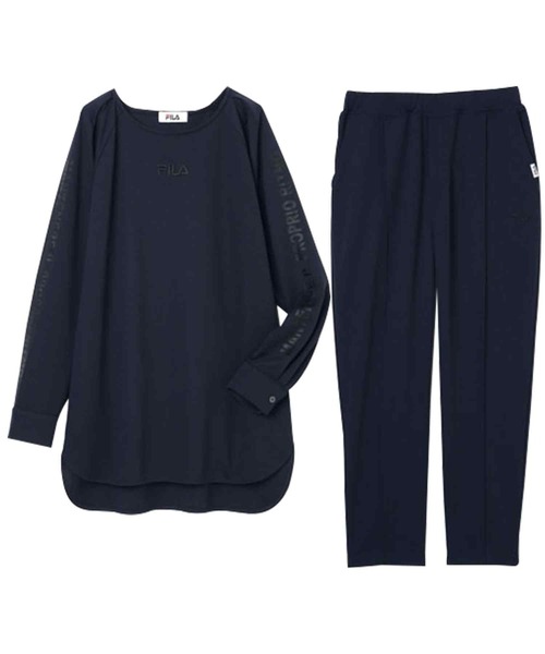 FILA（フィラ） セットアップ M ネイビー レディース : ZOZOTOWN Yahoo