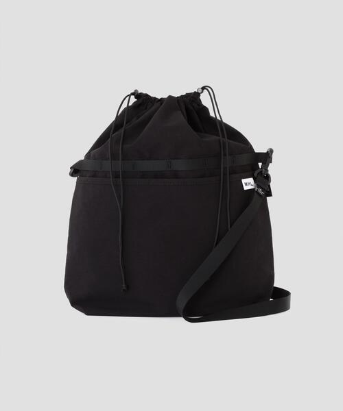 未使用級✨MHL×PORTER ショルダーバッグ ブラック ナイロンオックス 黒 MHL.（エムエイチエル） ショルダーバッグ FREE ブラック レディース