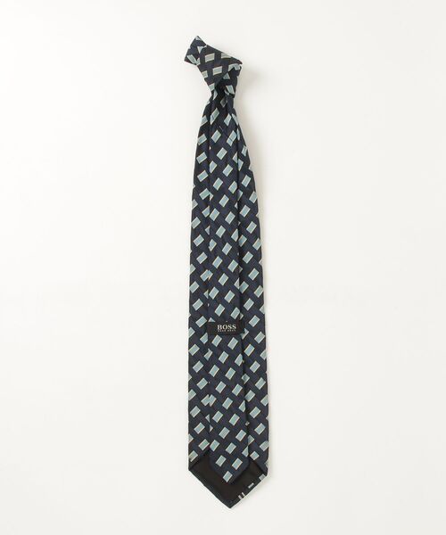 【極美品】HUGO BOSS ヒューゴボス ネイビー ソリッド 無地 ネクタイ HUGO BOSS（ヒューゴ・ボス） ネクタイ - ネイビー メンズ : ZOZOTOWN
