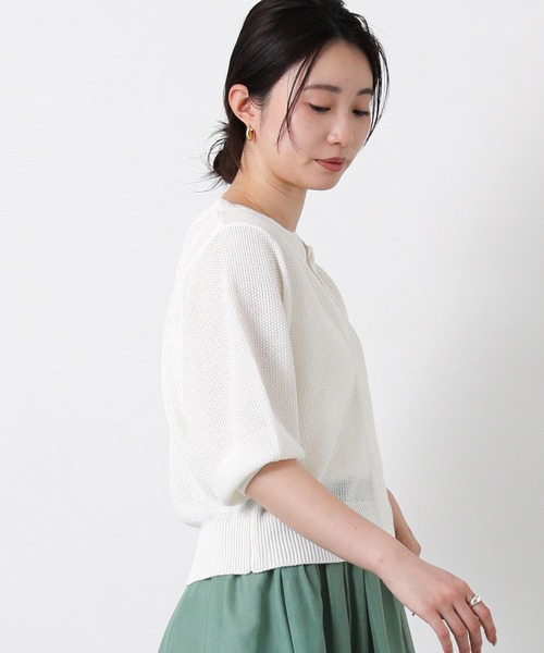 ✨新品✨人気 グレディブリリアン カノコショートカーディガン バルーンスリーブ Gready Brilliant（グレディブリリアン） カーディガン カノコショート