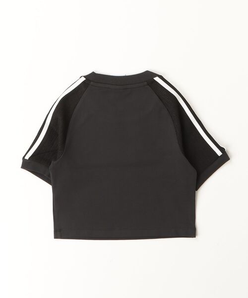 tシャツ スリム ニット スリーストライプス Tシャツ / アディダスオリジナルス adidas Originals キッズ 子供服 男の子 女の子の画像