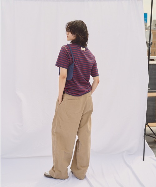 「common gull products.」 半袖カットソー MEDIUM レッド レディース_画像5