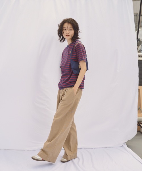 「common gull products.」 半袖カットソー MEDIUM レッド レディース_画像8