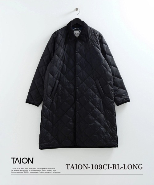 TAION（タイオン） キルティング ダウンジャケット ダウン 「」「ユニ