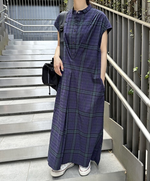 「Spick & Span」 半袖ワンピース 38 ブラック レディース_画像2