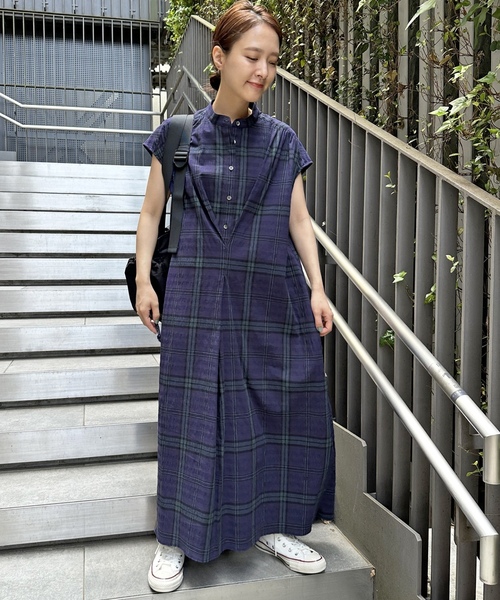 「Spick & Span」 半袖ワンピース 38 ブラック レディース_画像7