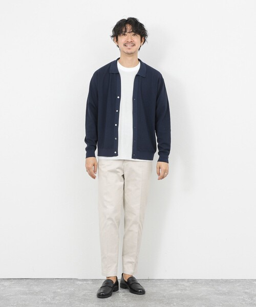 「NOLLEY'S」 チノパンツ L キナリ メンズ_画像9