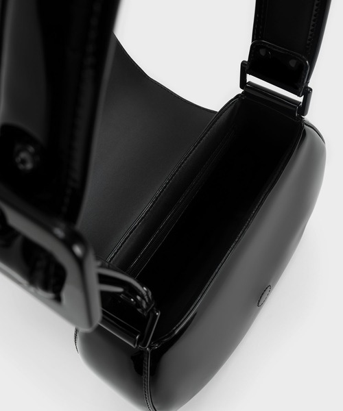 「CHARLES & KEITH」 トートバッグ M ライトアッシュグレー レディース_画像5