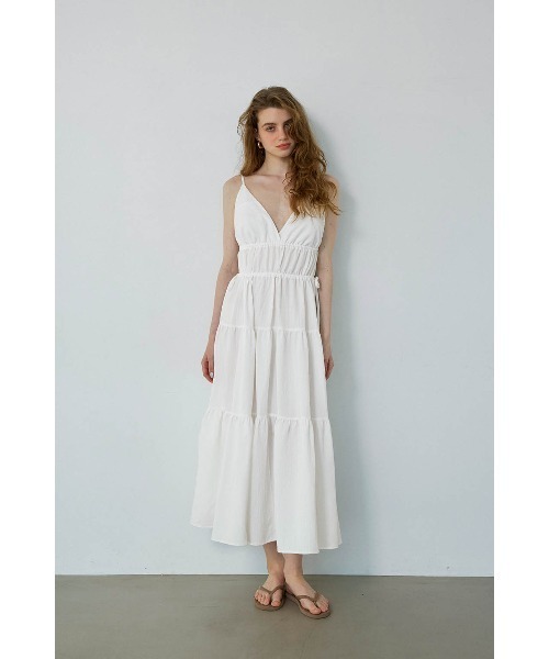 ALEXIA STAM（アリシアスタン） ワンピース Tiered Summer Dress
