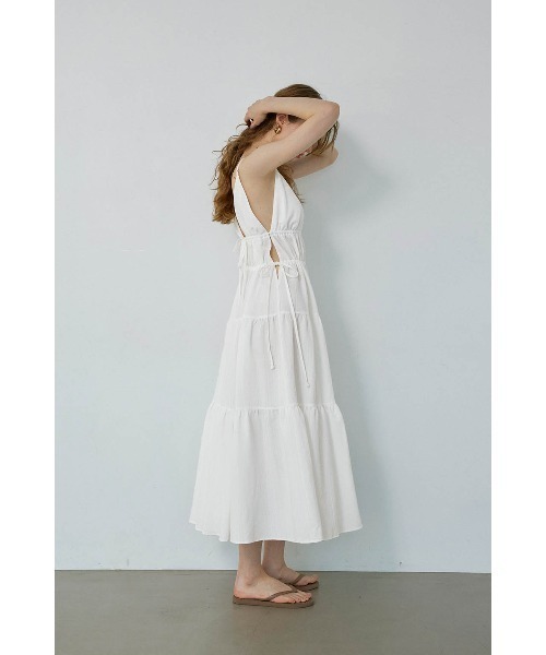 ALEXIA STAM（アリシアスタン） ワンピース Tiered Summer Dress