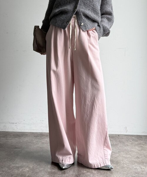 「DouDou」 デニムパンツ 36 ブルー レディース_画像5
