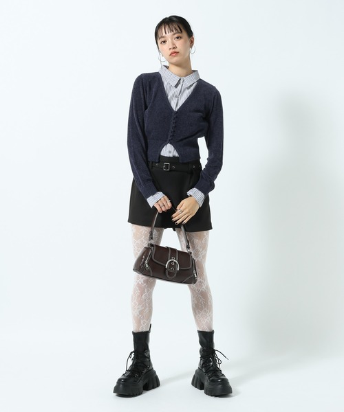 カーディガン シャツドッキングチビモールカーディガン レディース | PAGEBOY | 18