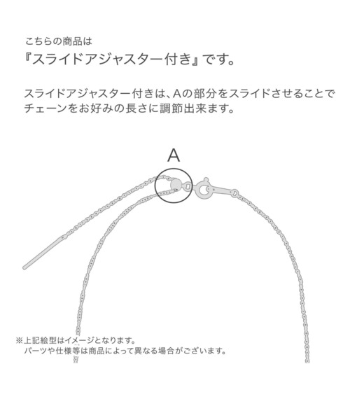 レディース ネックレス プラチナ ダイヤモンドカローラ ネックレス計0.42ct｜zozo｜06