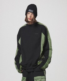 トレーナー スウェット LIBERE リベーレ / MA-1 MK2 SWEAT SHIRTS ビッグシルエットMA-1デザインスウェットシャツ トレ LIBERE トレーナー スウェット リベーレ / MA-1 MK2 SWEAT