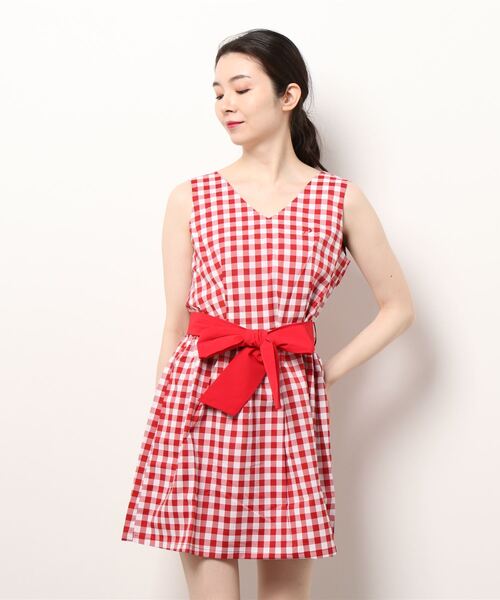 rienda suelta ワンピース 「rienda suelta」GINGAHAM CHECK