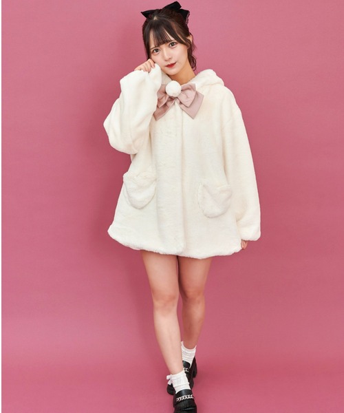 Secret Honey（シークレットハニー） アウター うさ耳ファーコート