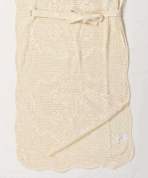 ベスト ジレ Crochet Knit Vest レディースの画像