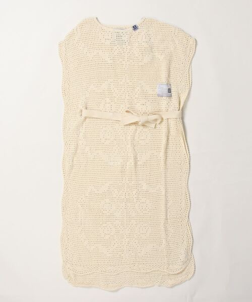 ベスト ジレ Crochet Knit Vest レディースの画像