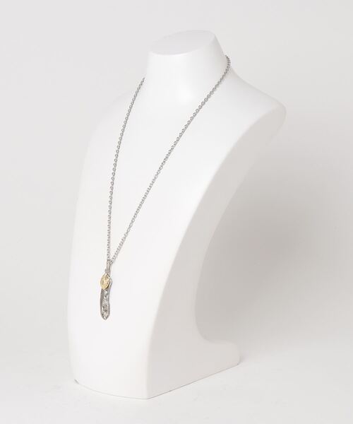TMT ネックレス DOUBLE FEATHER TOP(MIDIUM) メンズ レディース 